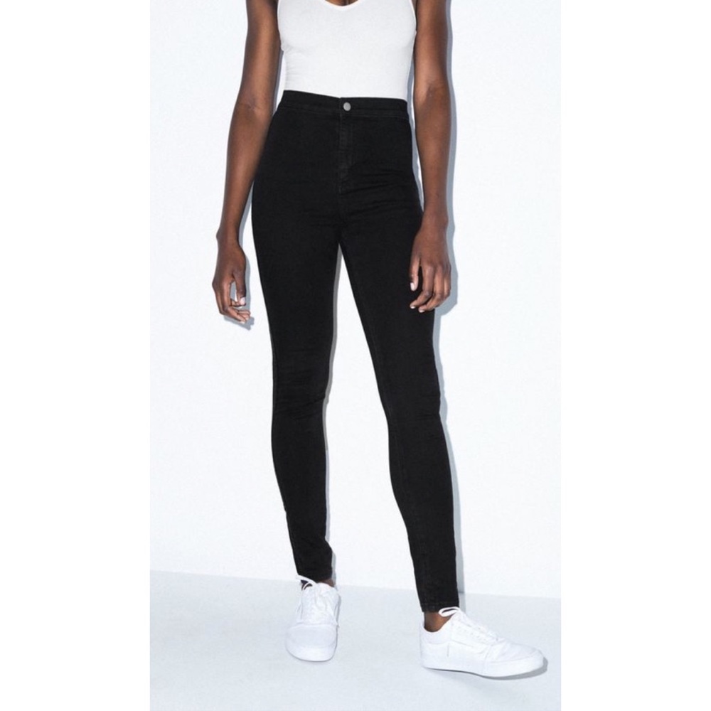 NWT American Apparel The Easy Jean in Black